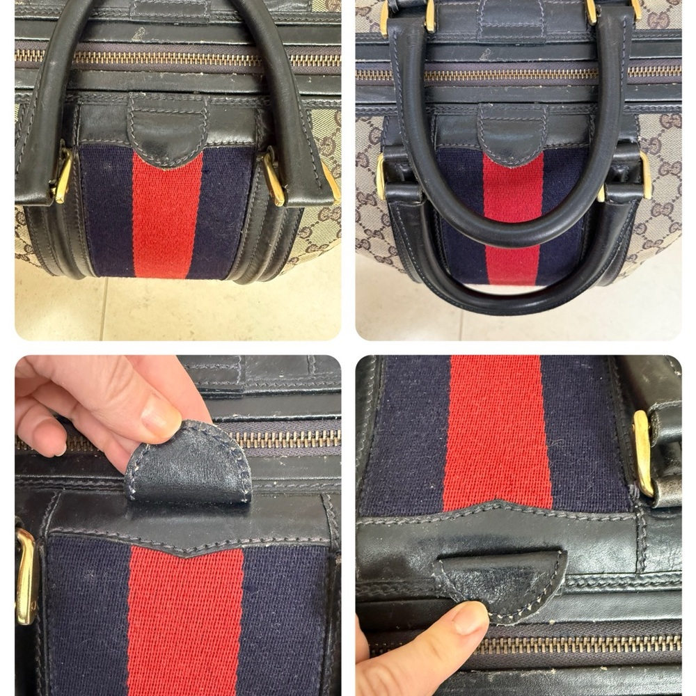Gucci Vintage Web Train Case - Picture 3 of 6
